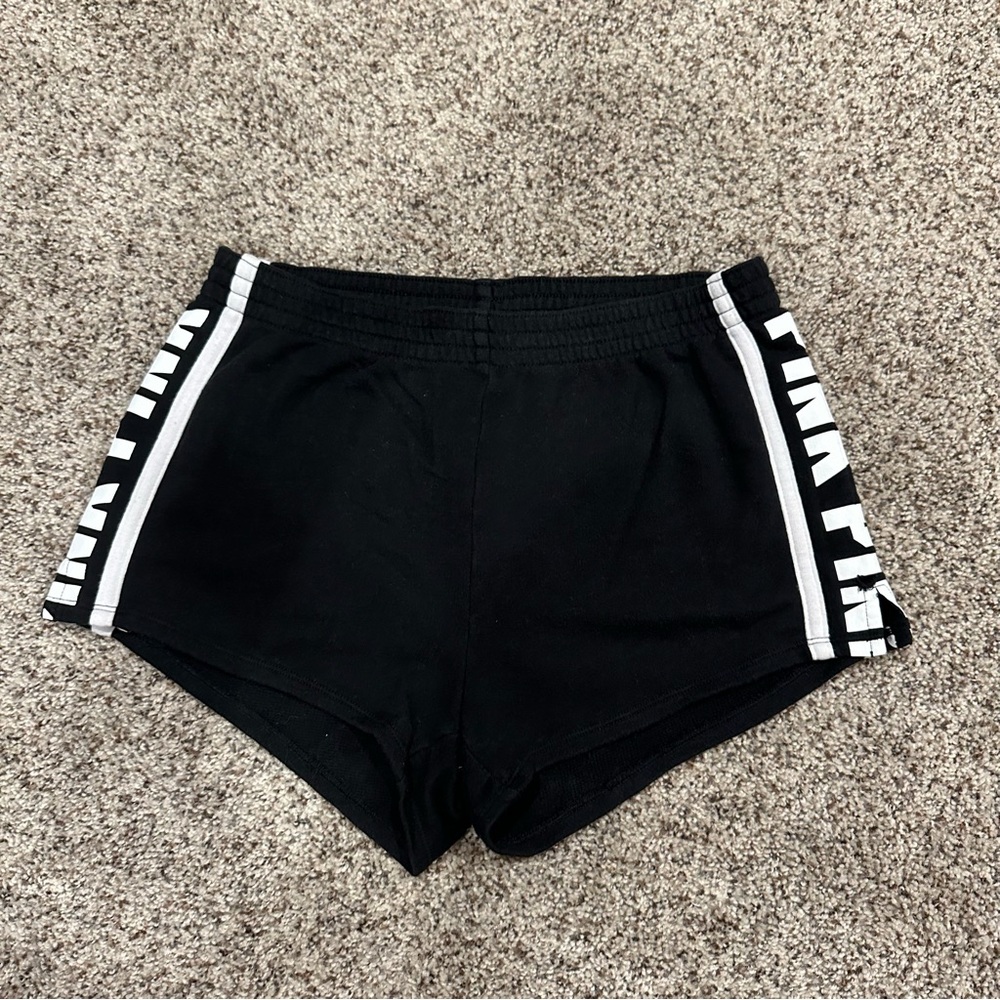 Victoria Secret PINK black cotton shorts size XS